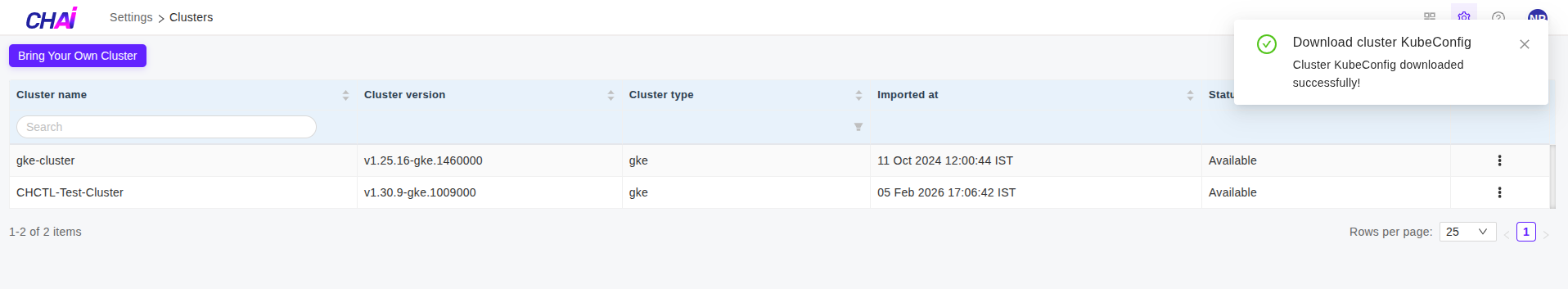 cluster-config-download-success