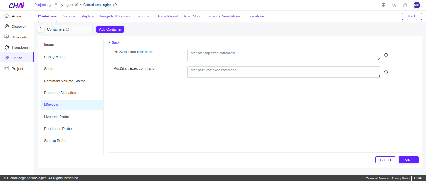 Add Lifecycle
