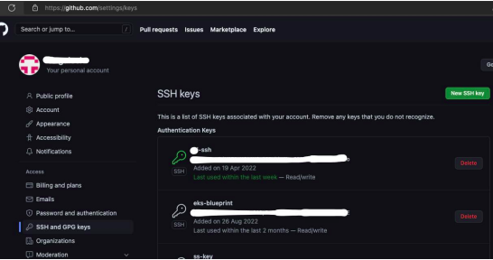 Add SSH Key