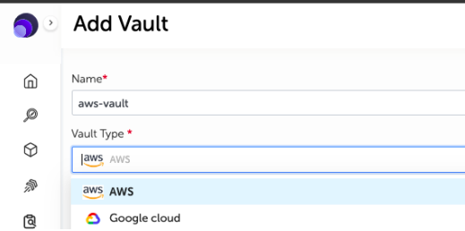 Add Vault