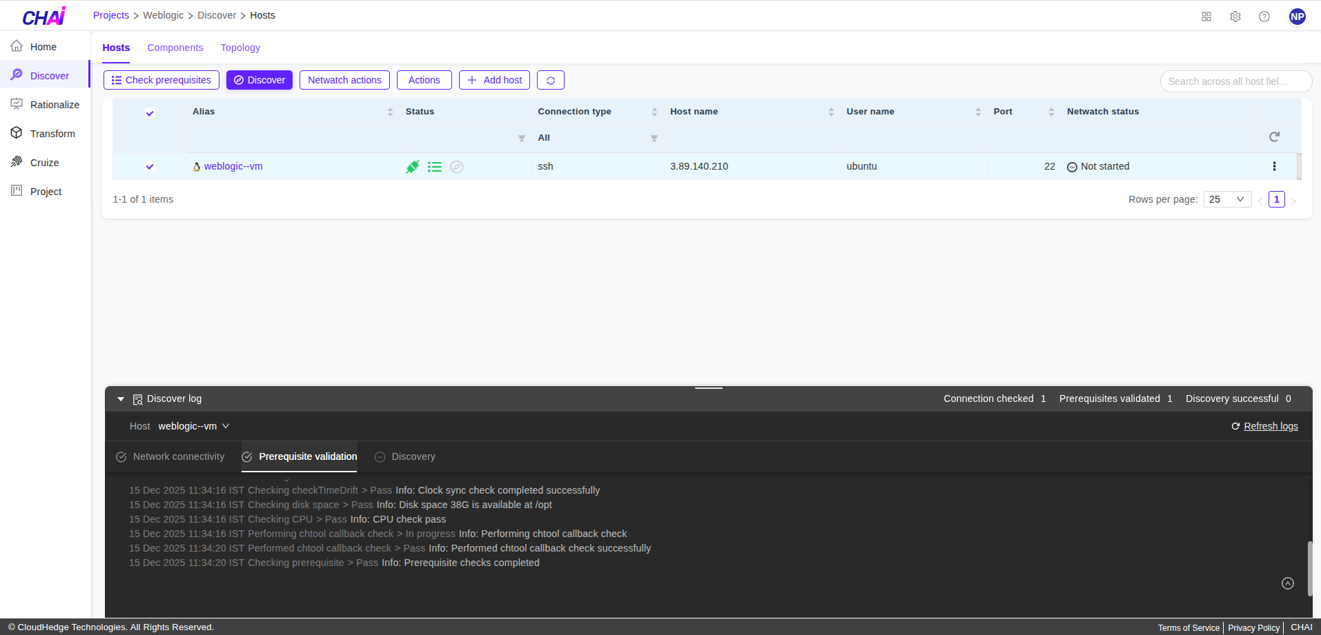 Discover Prerequisites