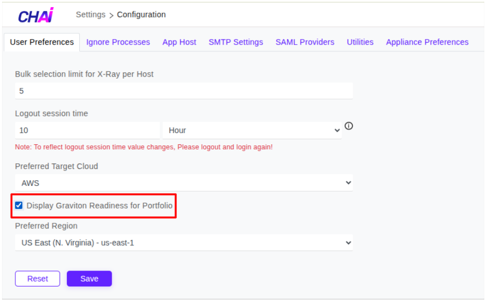 Configuration Enable
