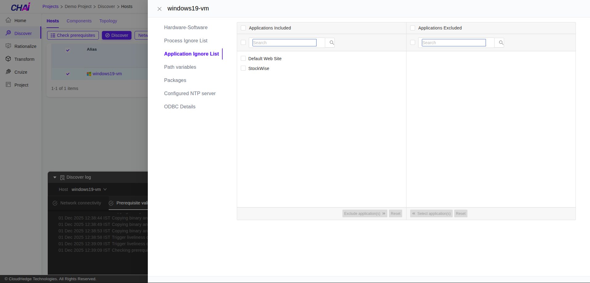 Whitelisting