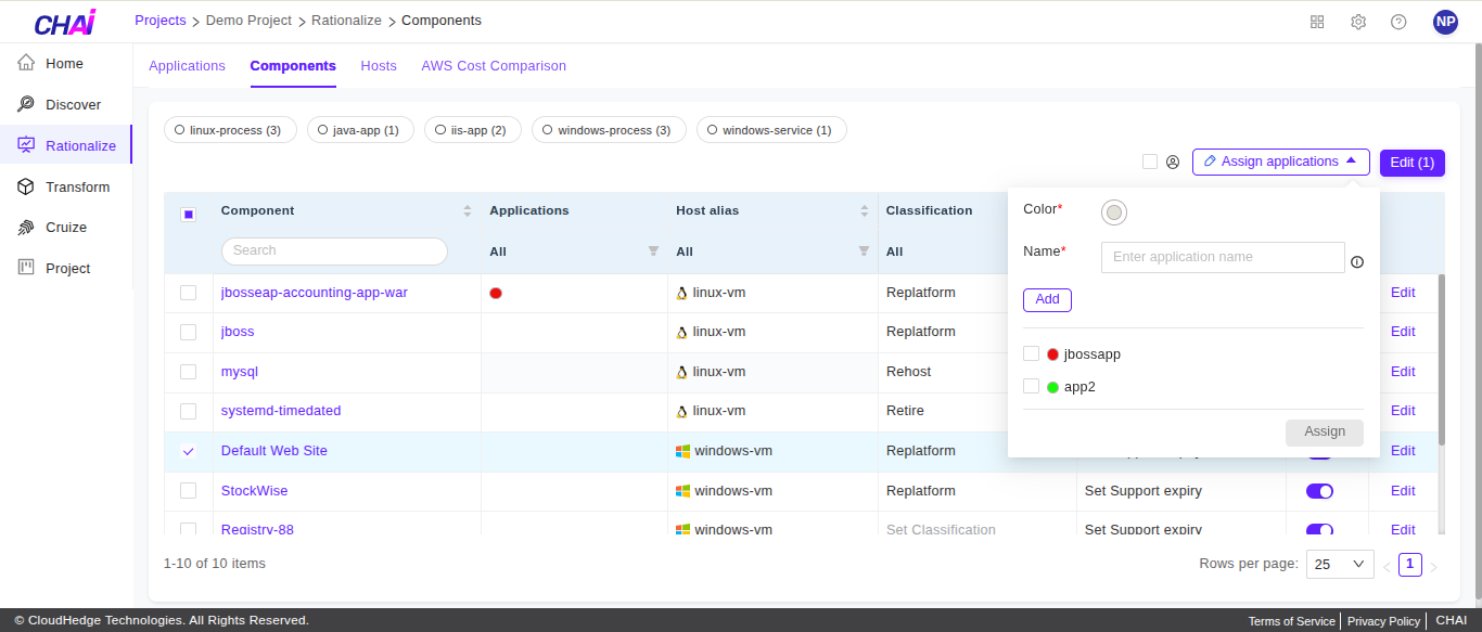 Multiple Applications