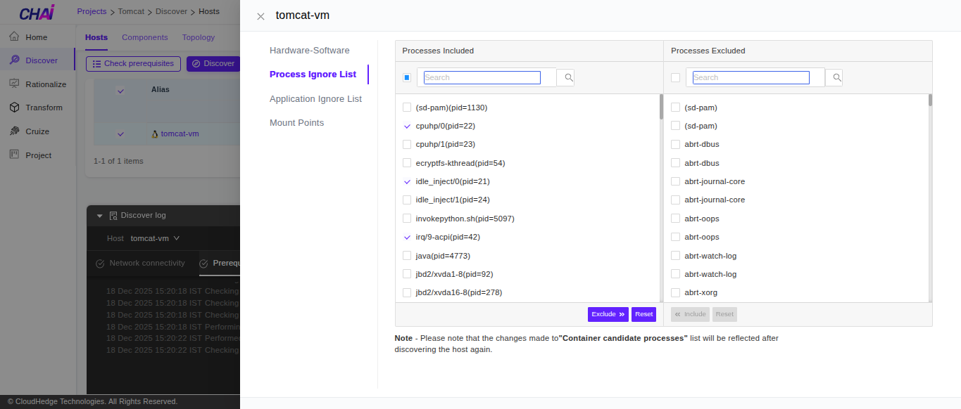 Edit Ignore List