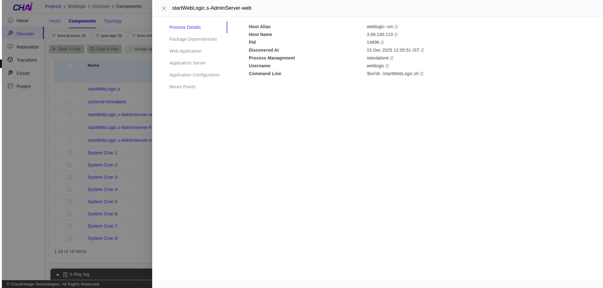 Discover Process Details