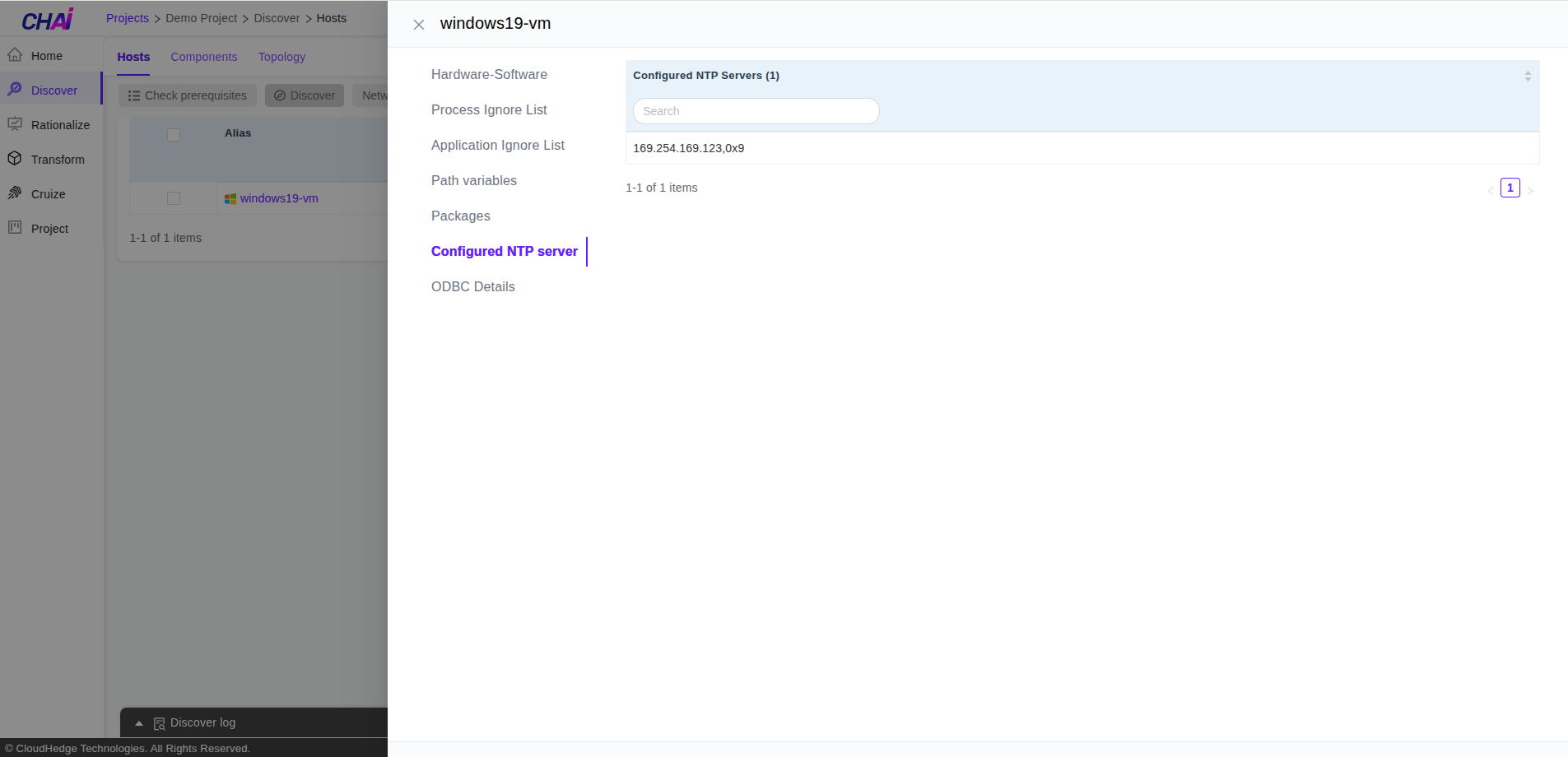 Windows Host Configured NTP Servers