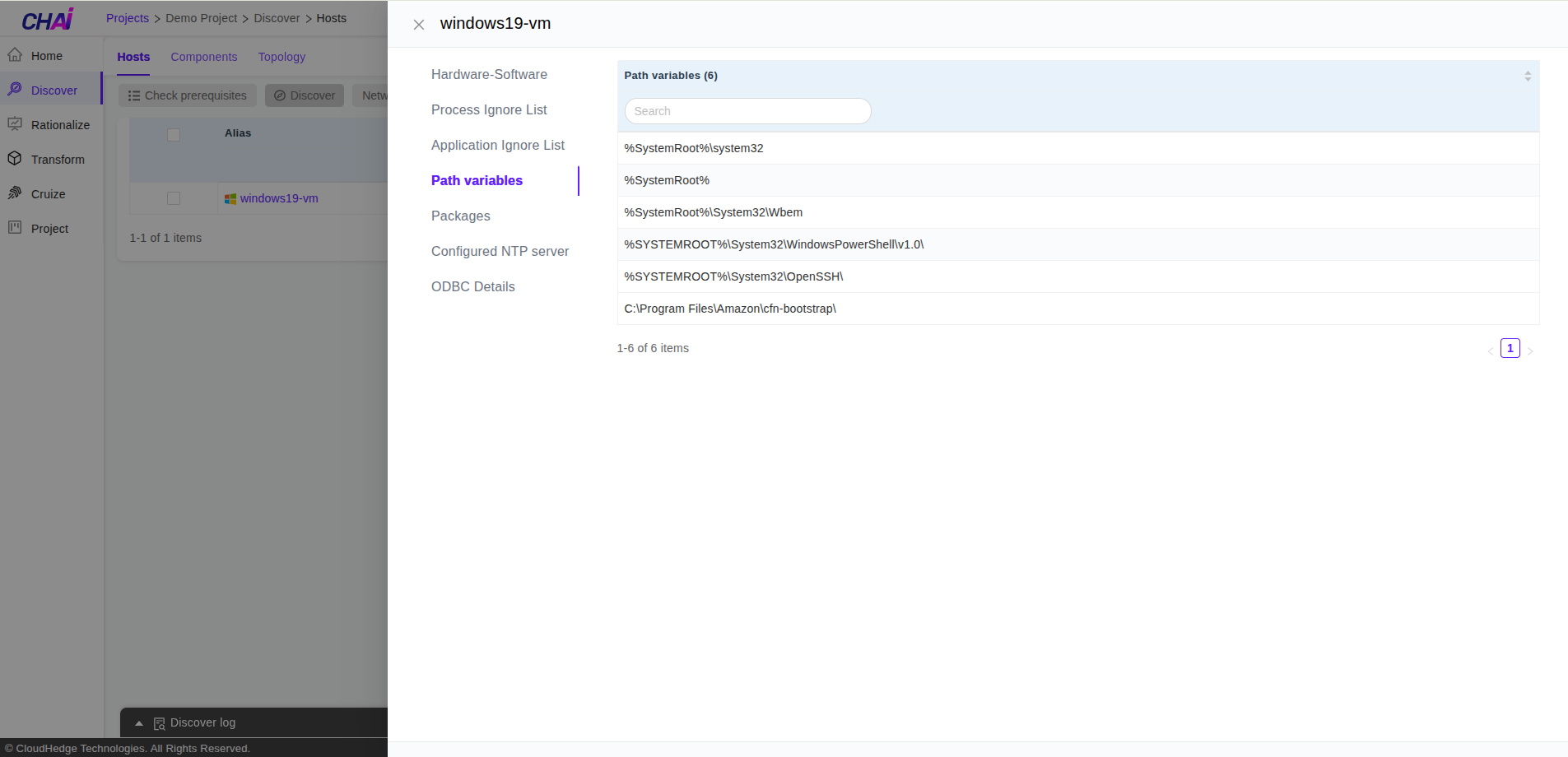 Windows Host Path Variables