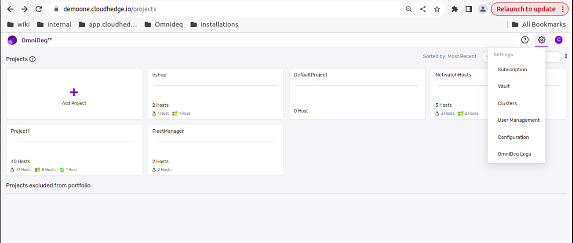 Navigate to User Management