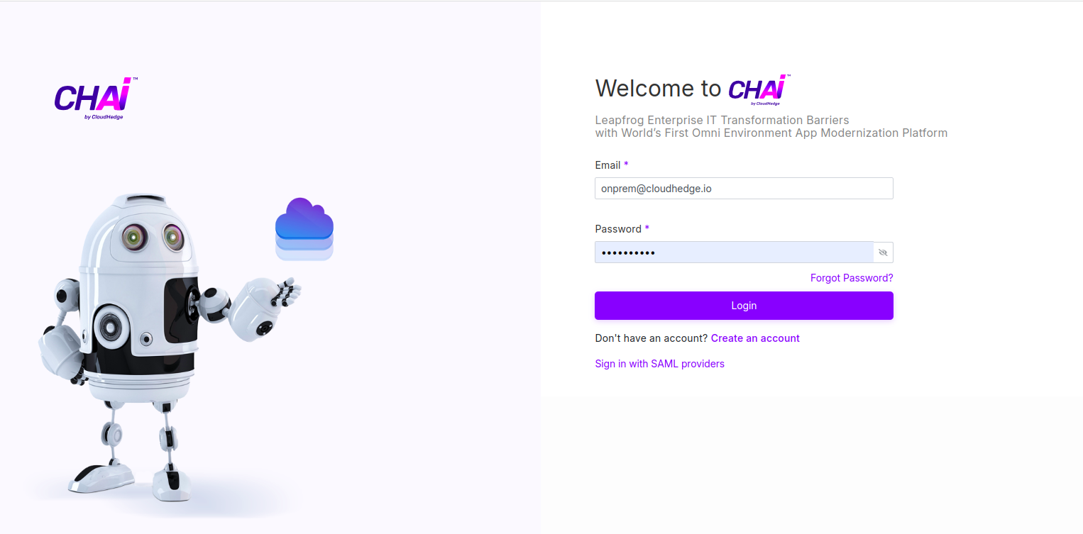 CHAI™ login