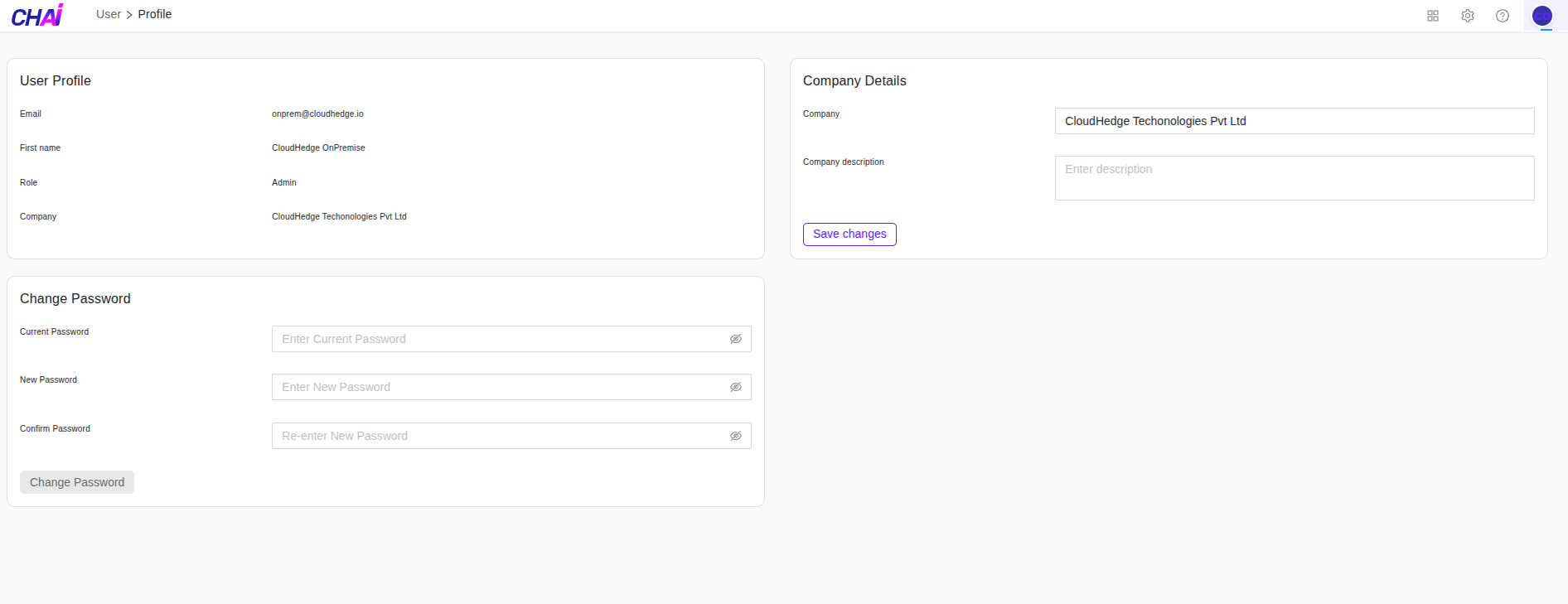 User Profile