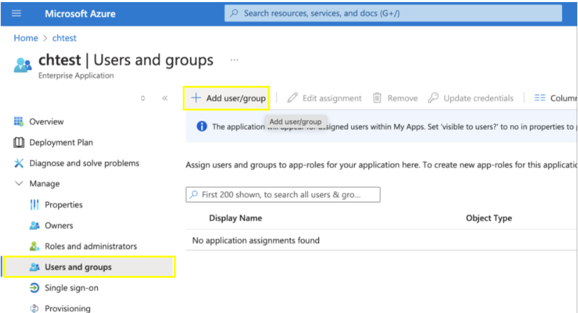 Azure Add User