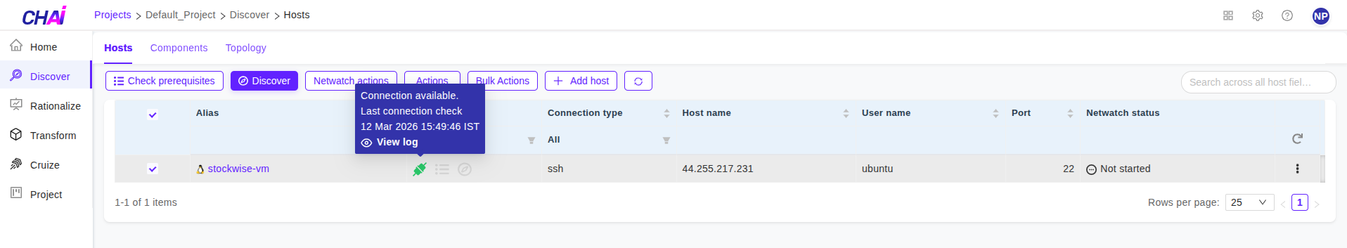 Connection Success