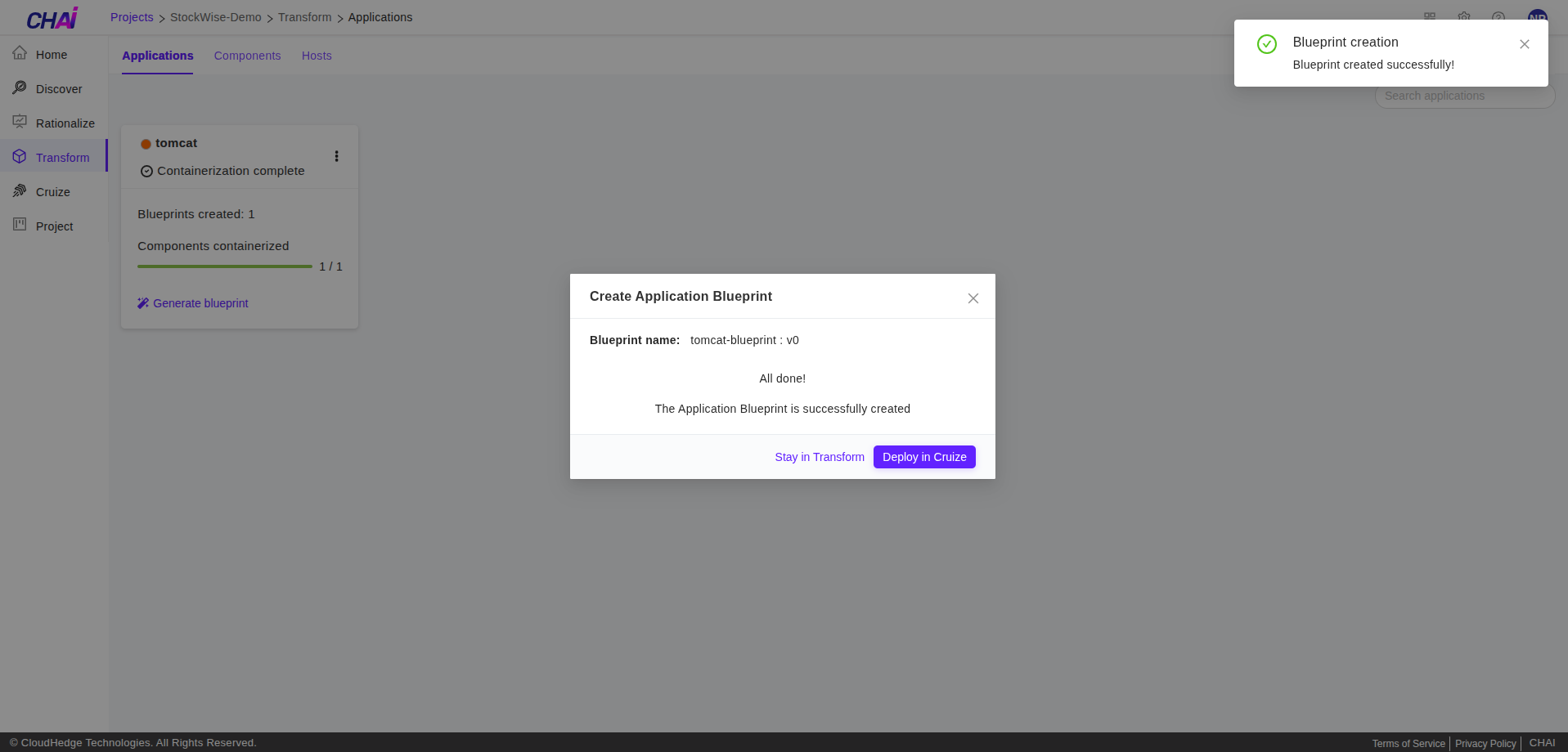 Transform Menu