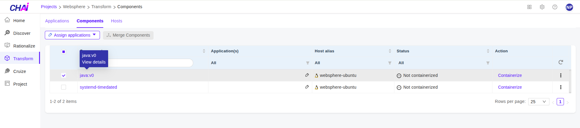 Customize Build Image Button