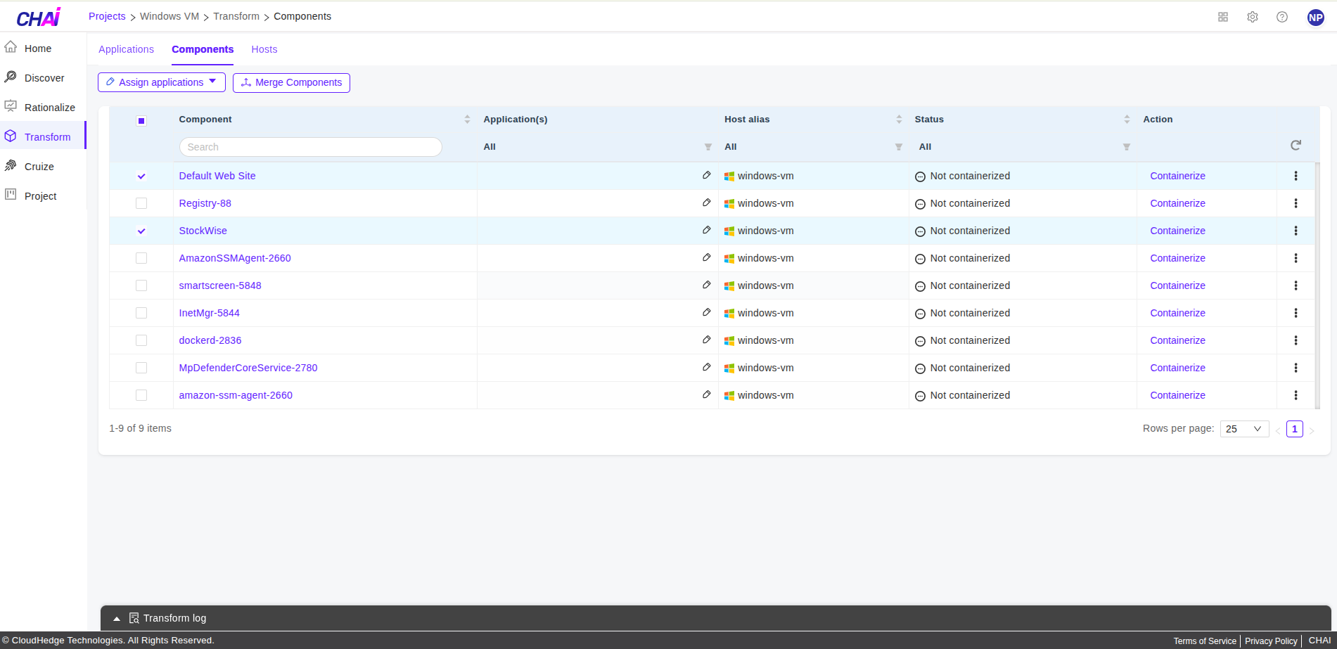Merge Profiles