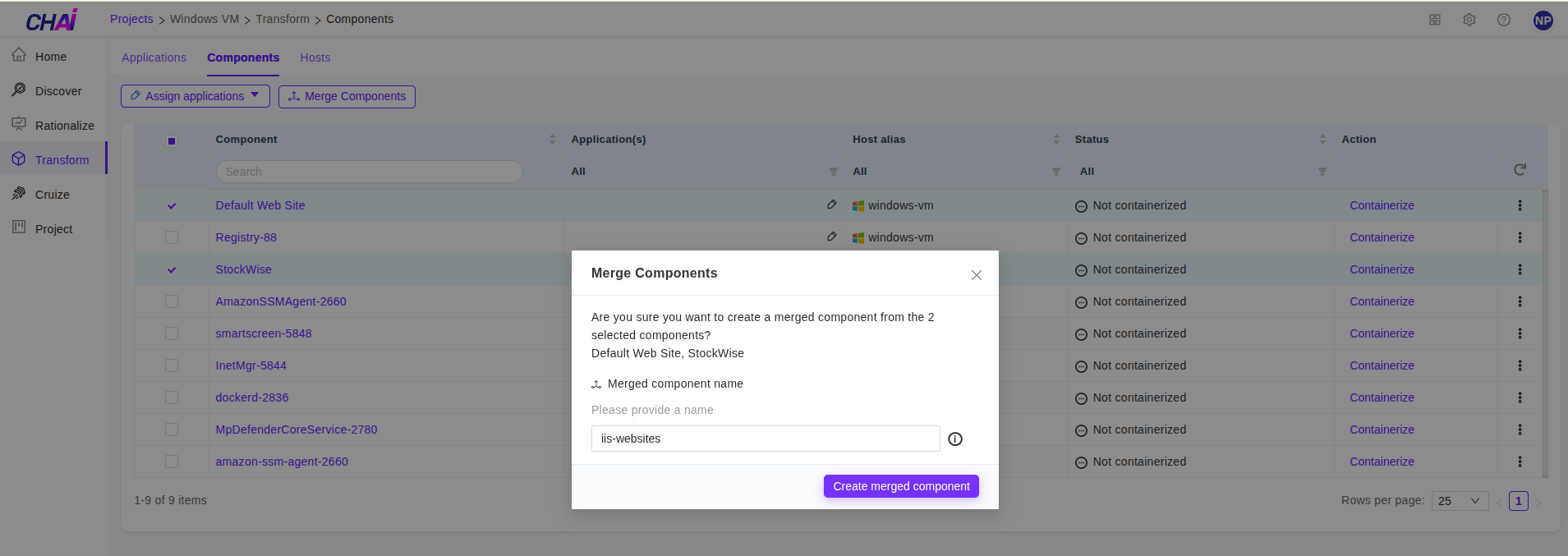Merge Profiles