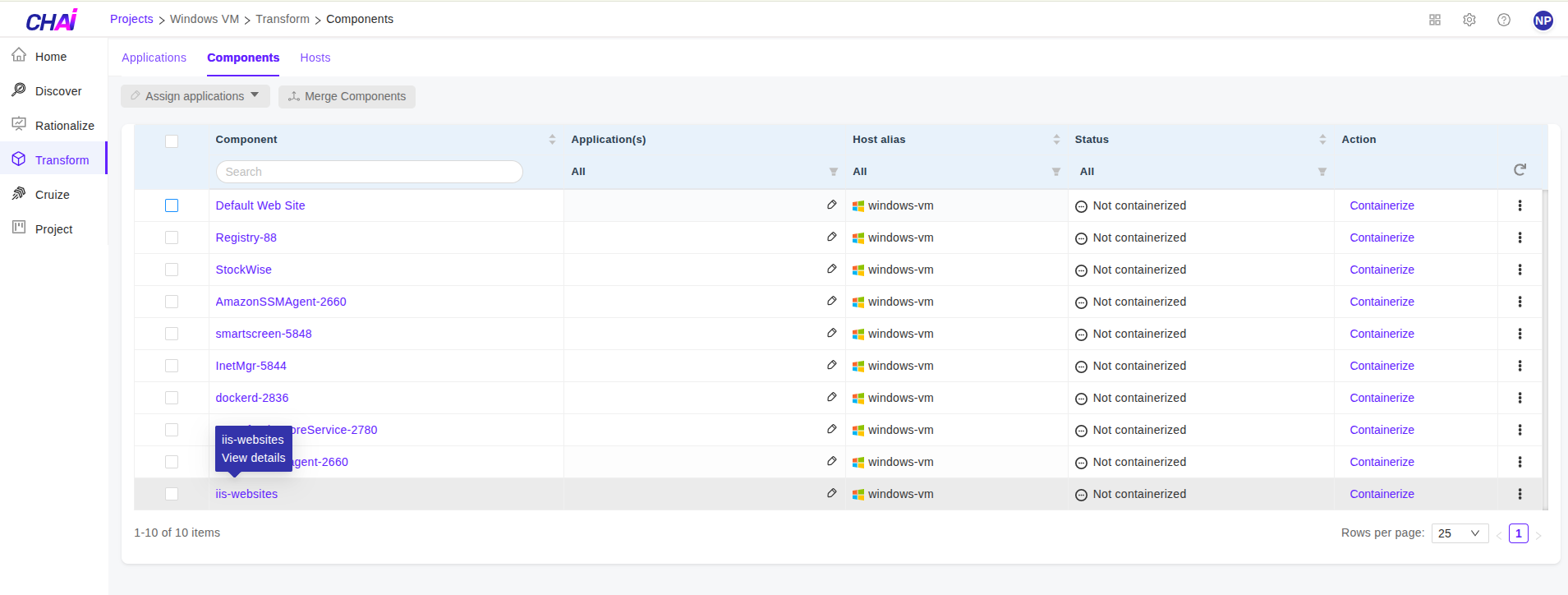 Merge Profiles