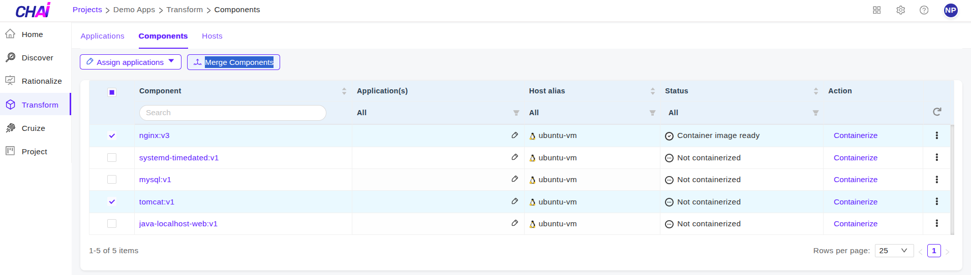 Manage Profiles